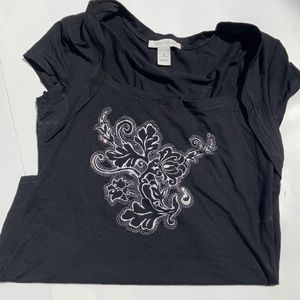 WHBM Capped Sleeve Shrug T